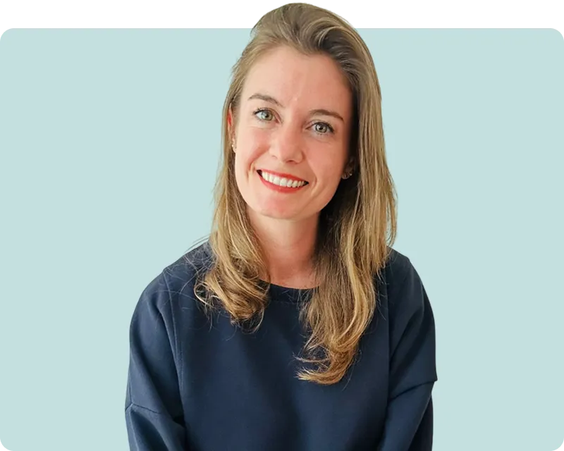 Ruth smiling
